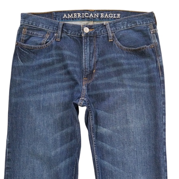 American Eagle Men’s Cotton Original Boot Jeans Size‎ 33 - Picture 2 of 8